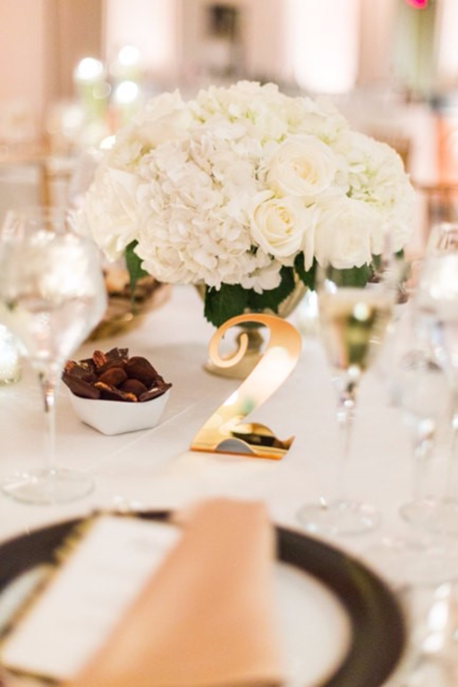 Cute table numbers from Z Create Designs