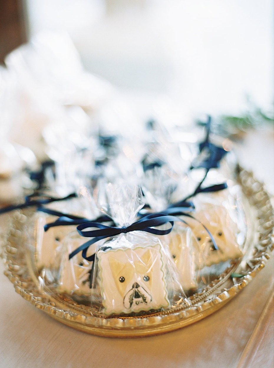 Puppy face s'more favors