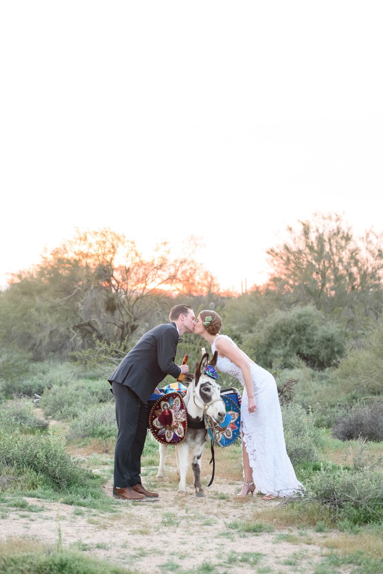 Colorful Desert Chic Fiesta Wedding in Arizona