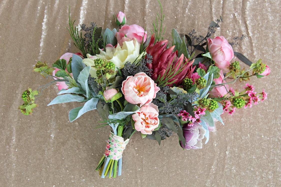 DIY Vintage Glam Bouquet From Afloral