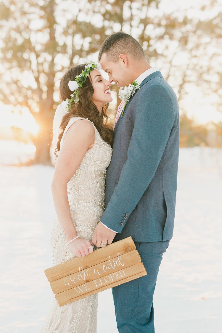 Frosty Winter Morning Elopements Are Grrrreat!