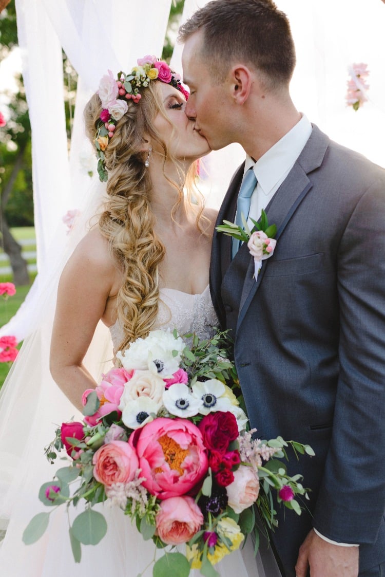 How To Have The Most Fabulous Flower Filled Boho Chic Wedding Ever