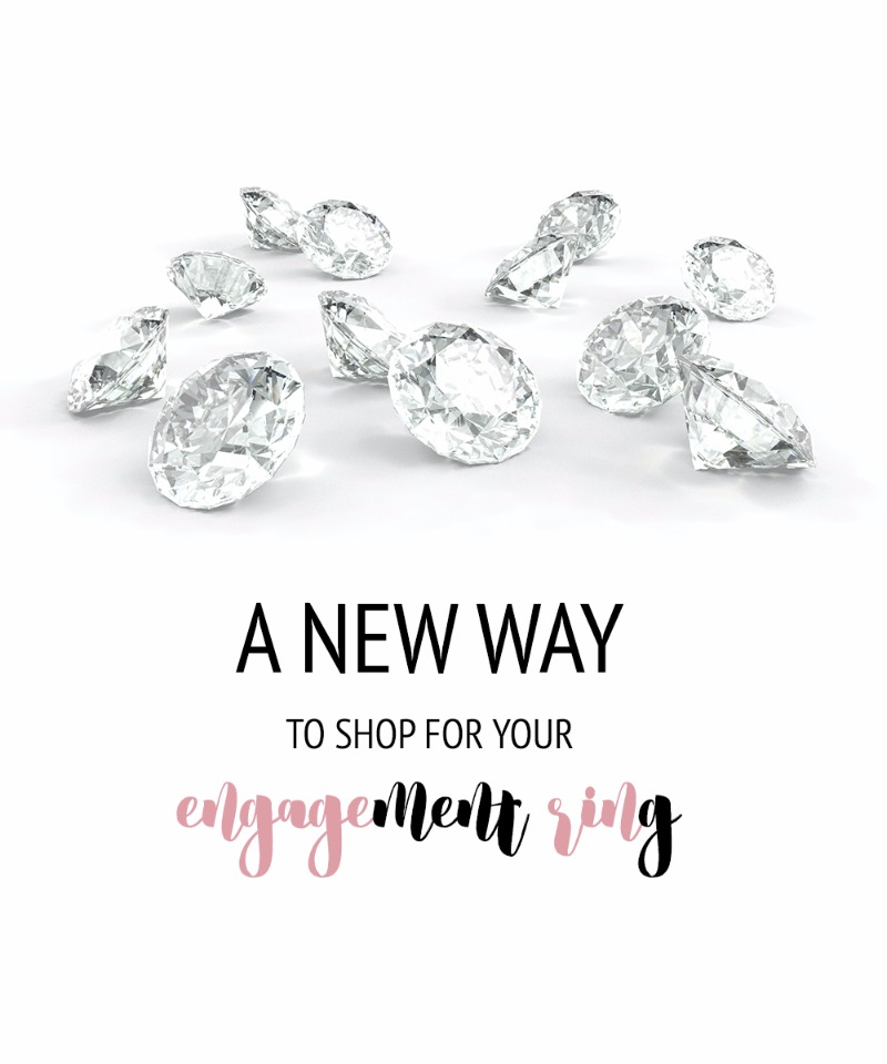 Engagement ring shopping new way with loose diamonds