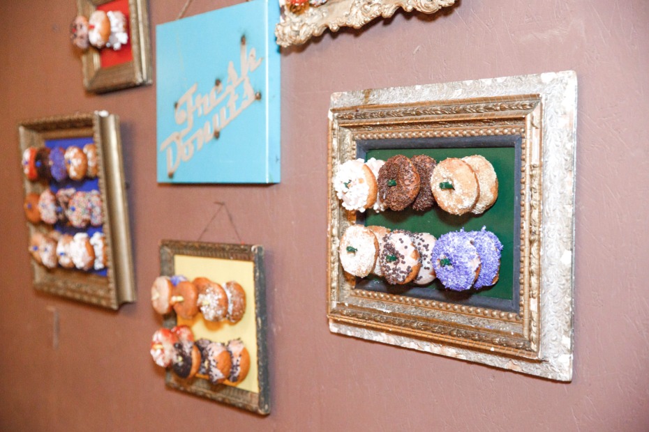 Cool donut wall display