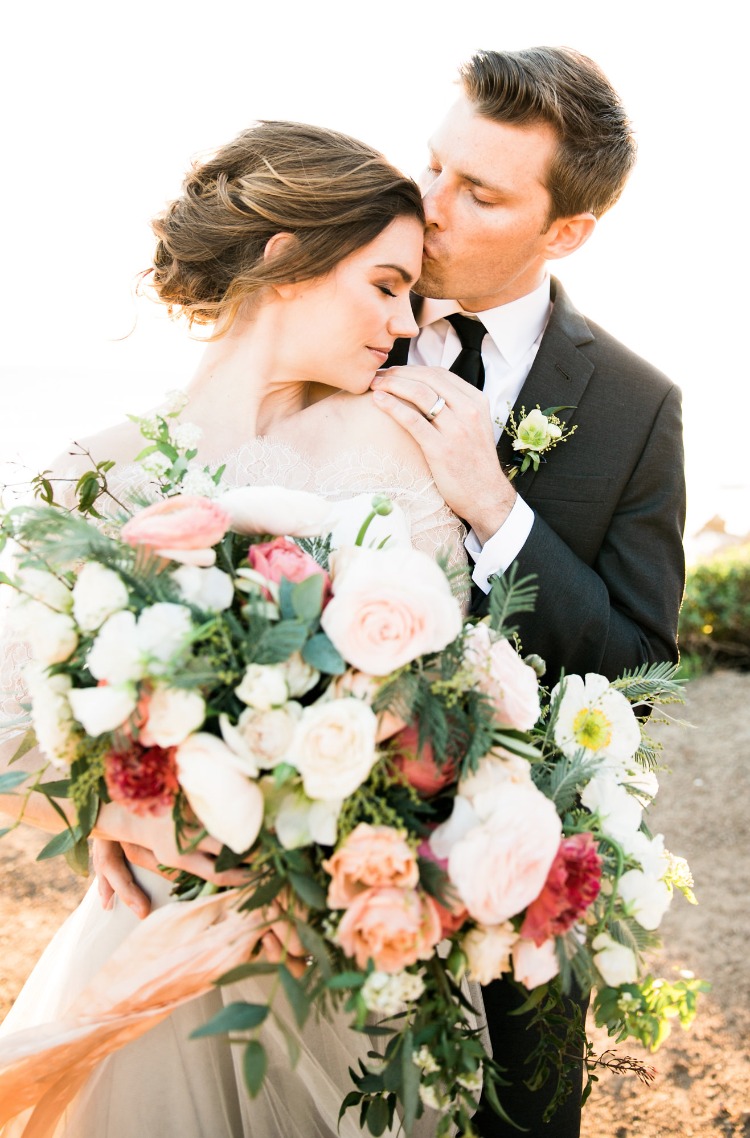 It's All About Love and Support At This Beach Wedding Shoot