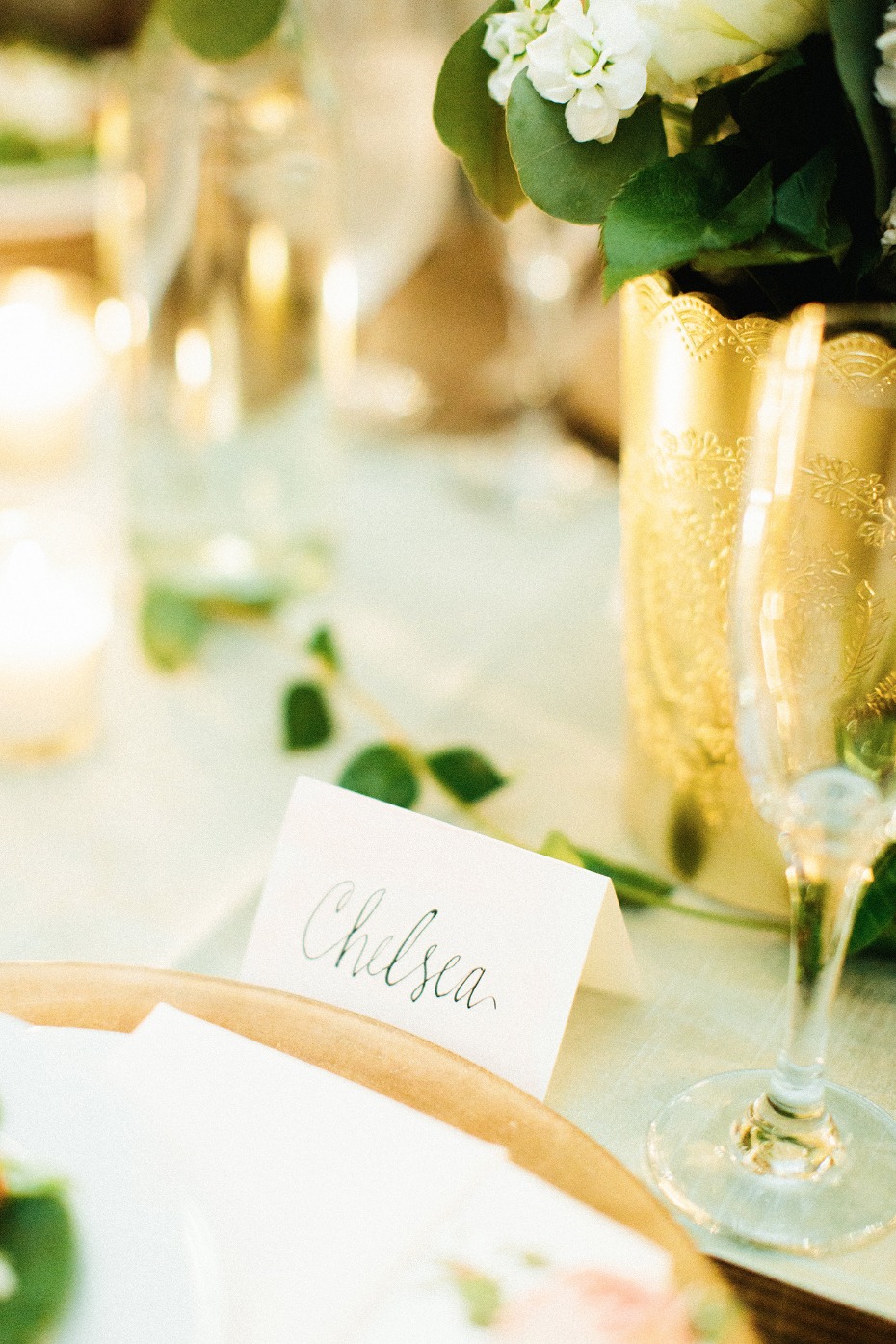 Calligraphy place card