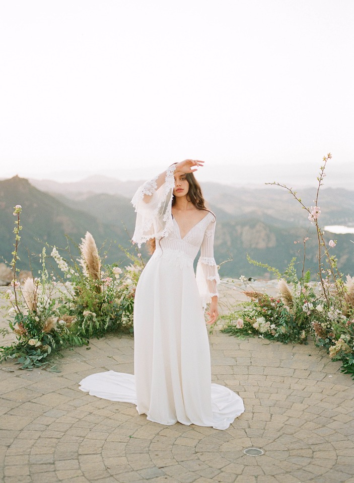 Claire Pettibone Sauvignon wedding gown