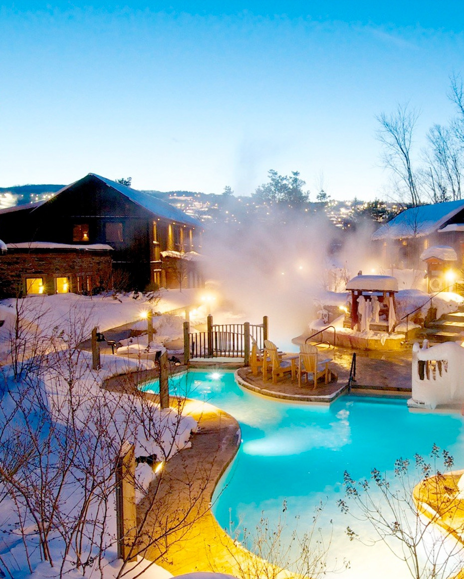 Scandinave Spa is Blue Mountain, Canada