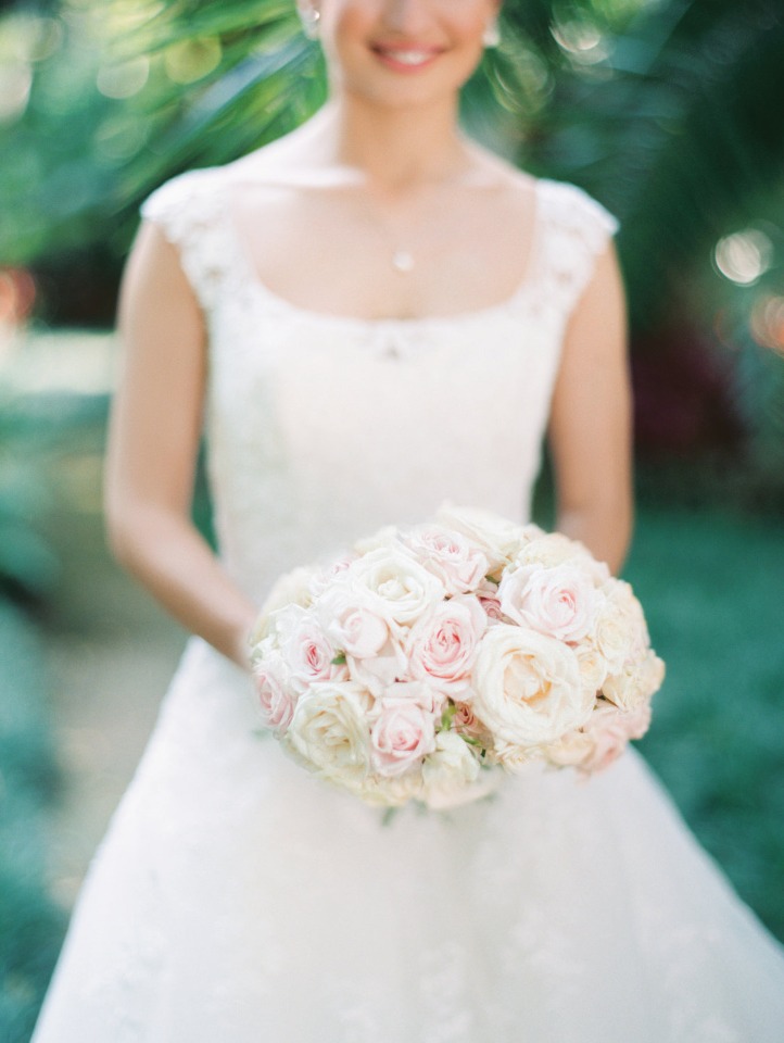soft pink and blush bouquet