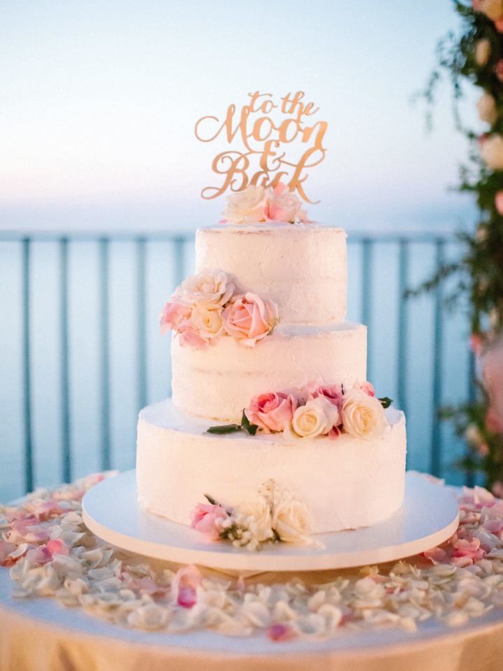 to the moon and back wedding cake topper