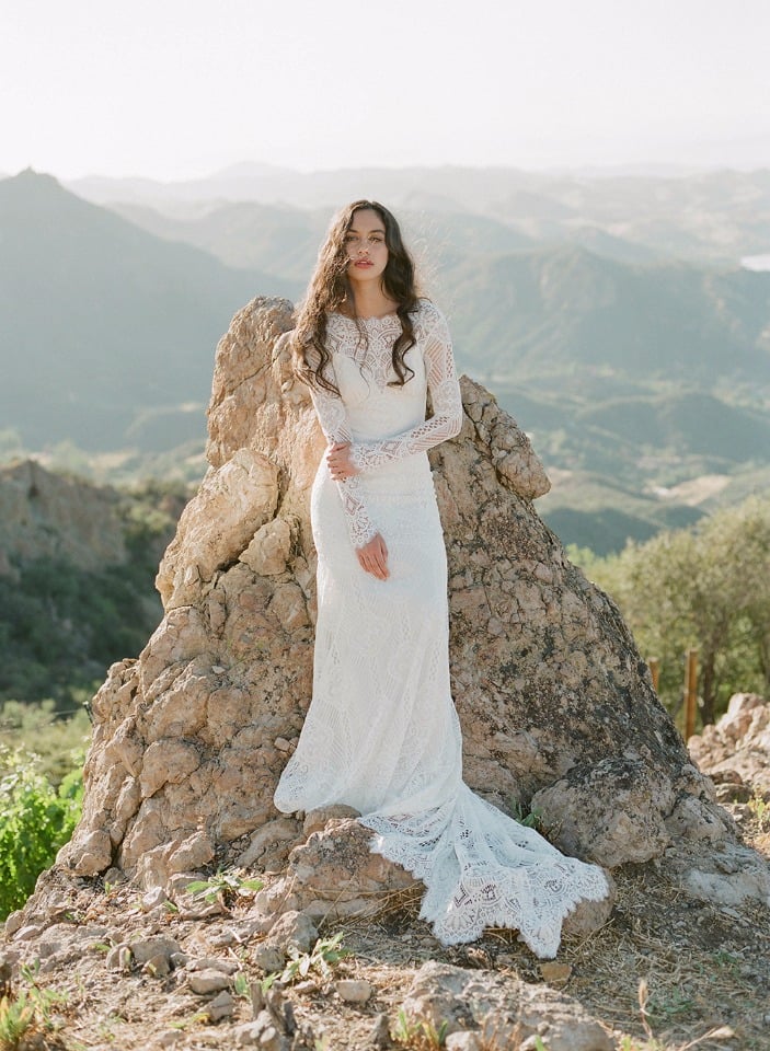 Shenandoah wedding gown by Claire Pettibone