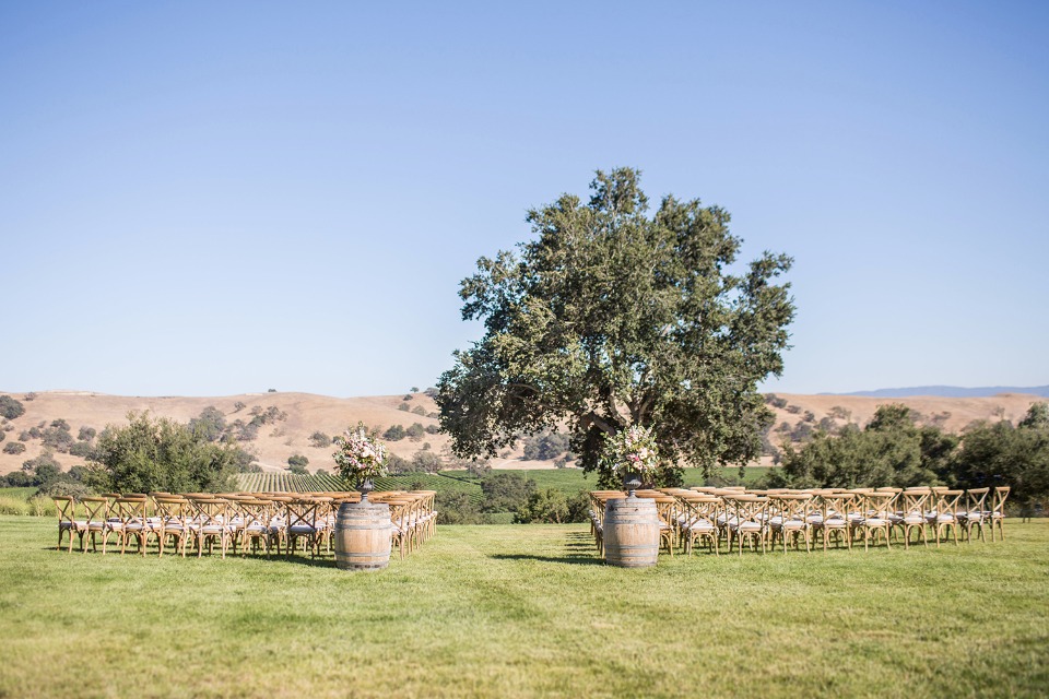 Firestone vineyard wedding in California