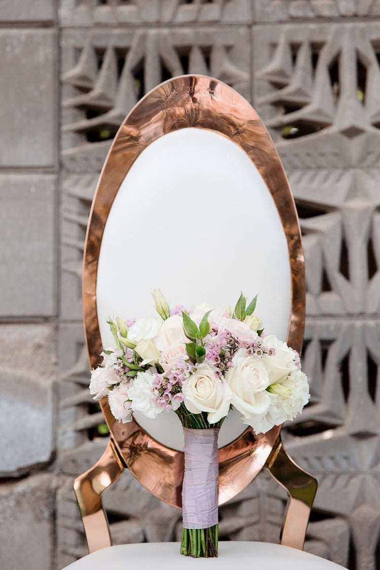This Arizona Wedding Shoot is Painting This Garden Rose Gold!