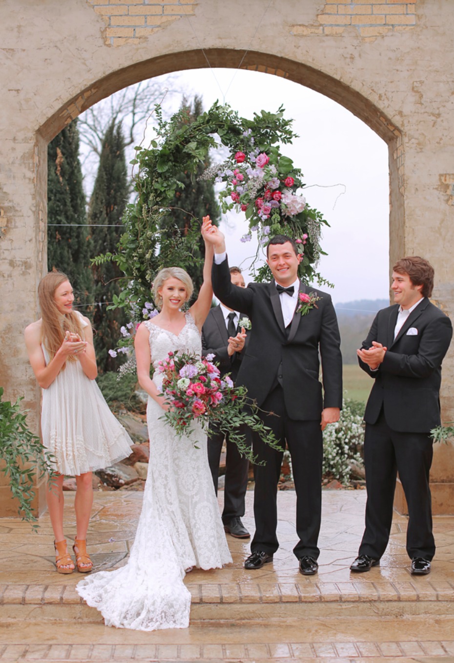 Italian inspired wedding at Villa Di Felicita