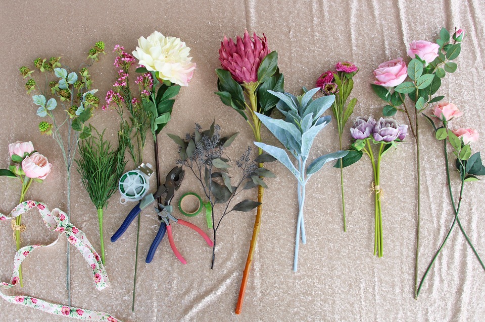 Create your own keepsake bouquet
