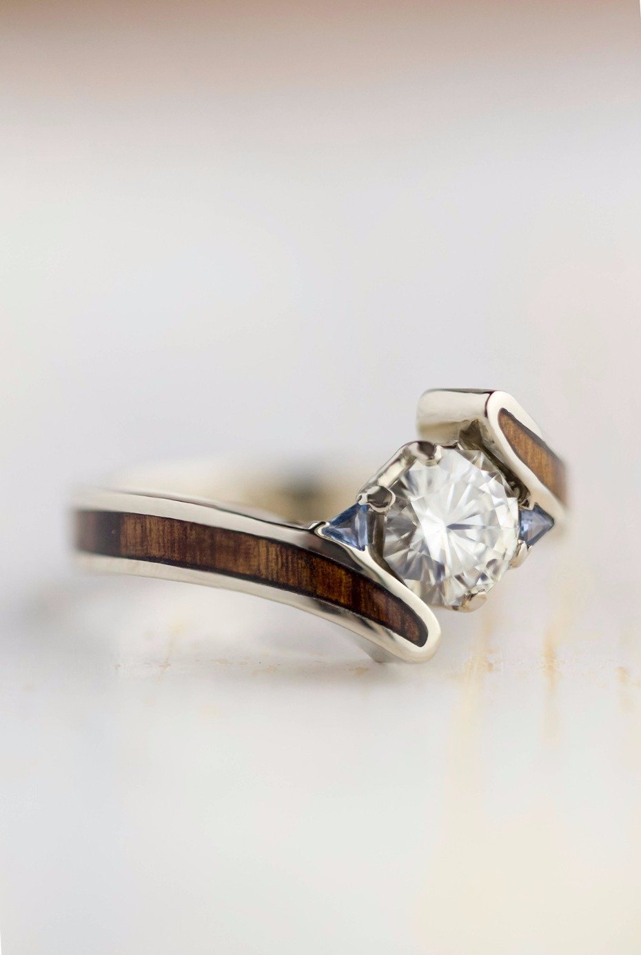 Wood Engagement Ring