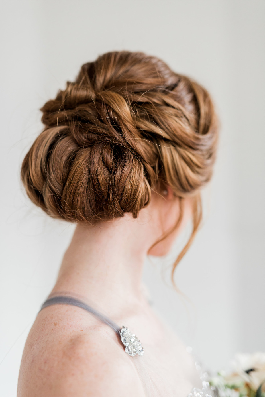 updo wedding hair idea