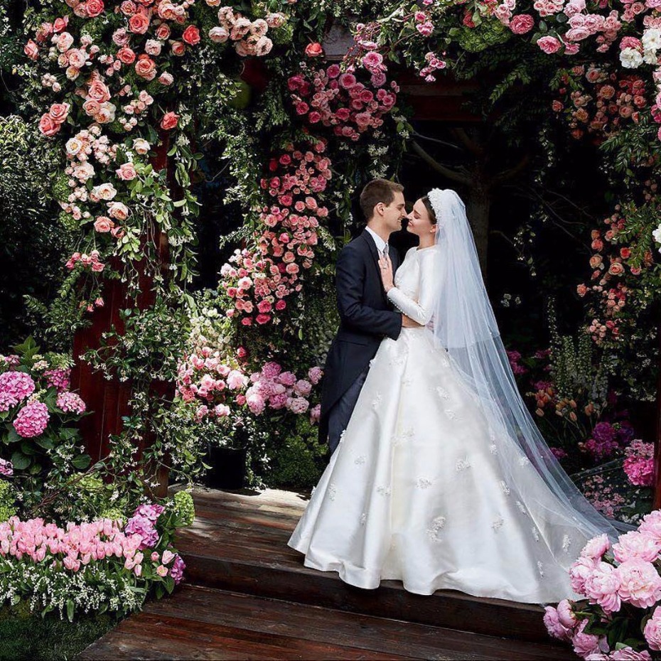 Miranda Kerr Marries Evan Spiegel - Steal Her Wedding Look