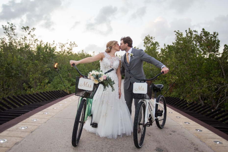 Mr and Mrs bikes