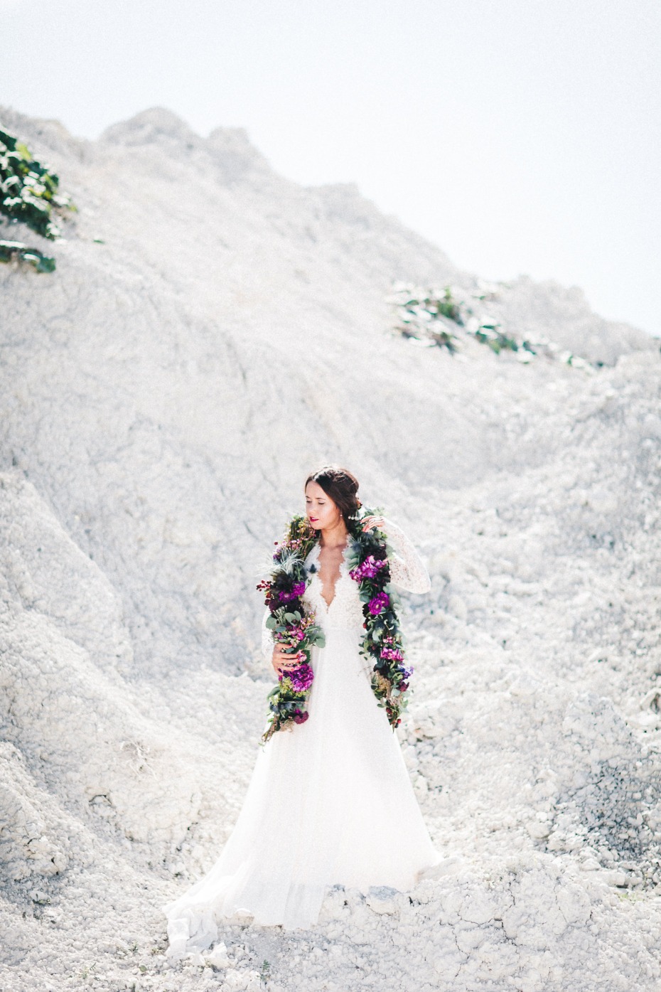 Berry beautiful stone quarry wedding inspiration