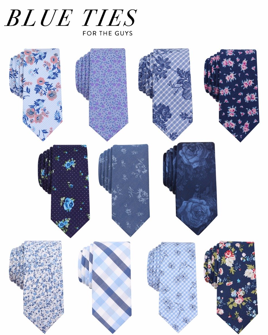 super stylish blue ties for the guys