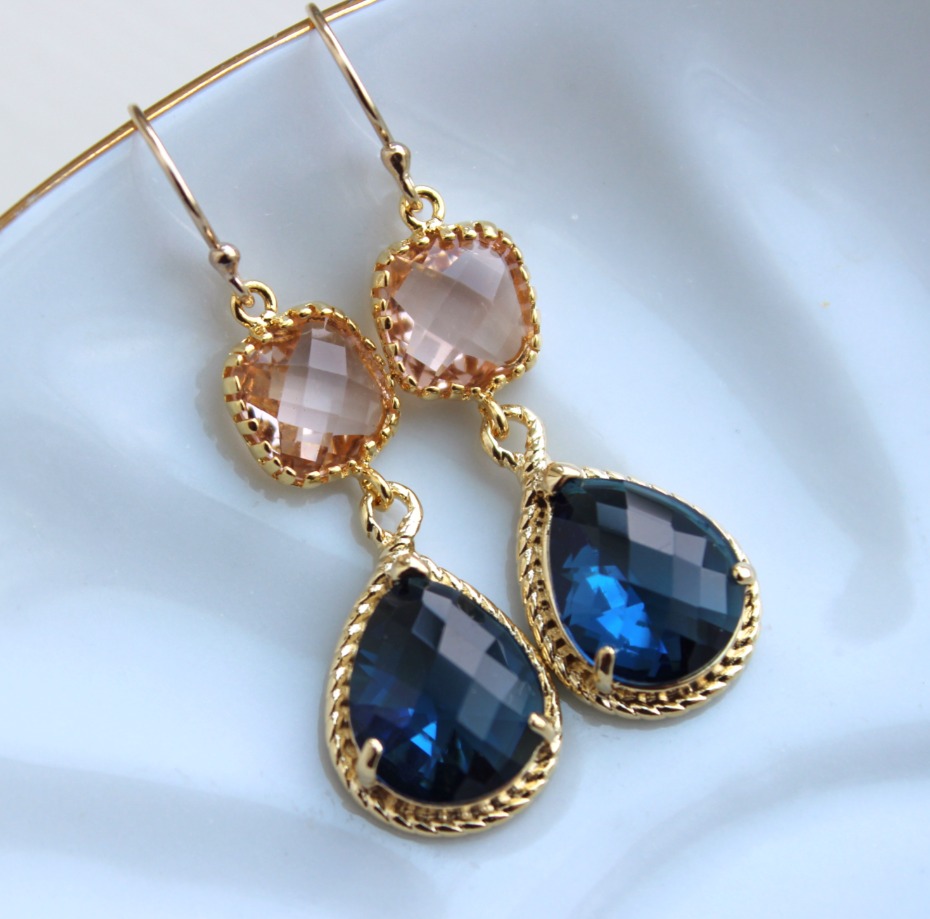 teardrop earrings from Laalee Jewelry