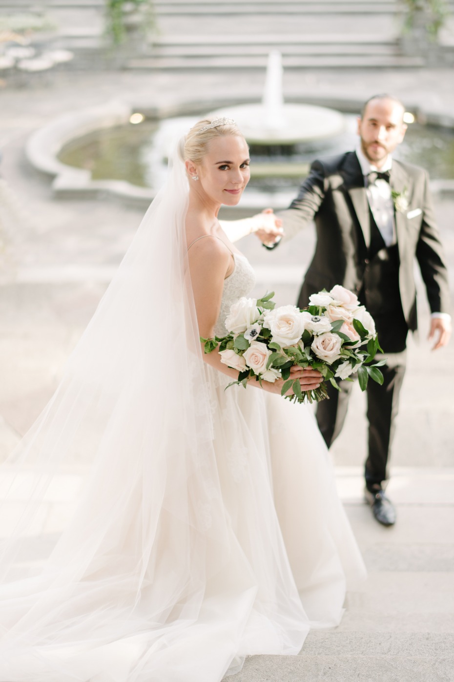 classic bridal look and style
