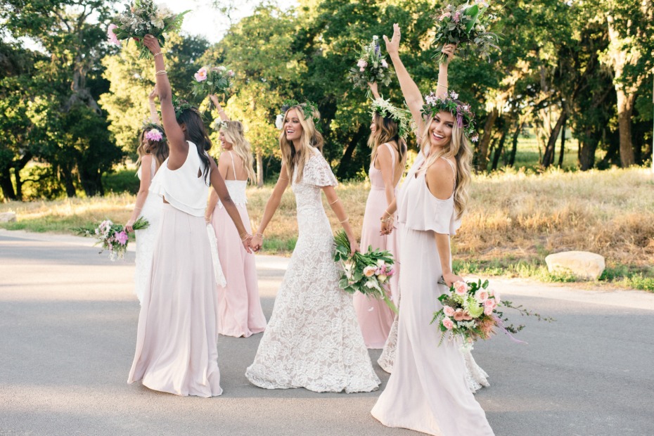 relaxed and fun bridesmaid dresses from Show Me Your Mumu