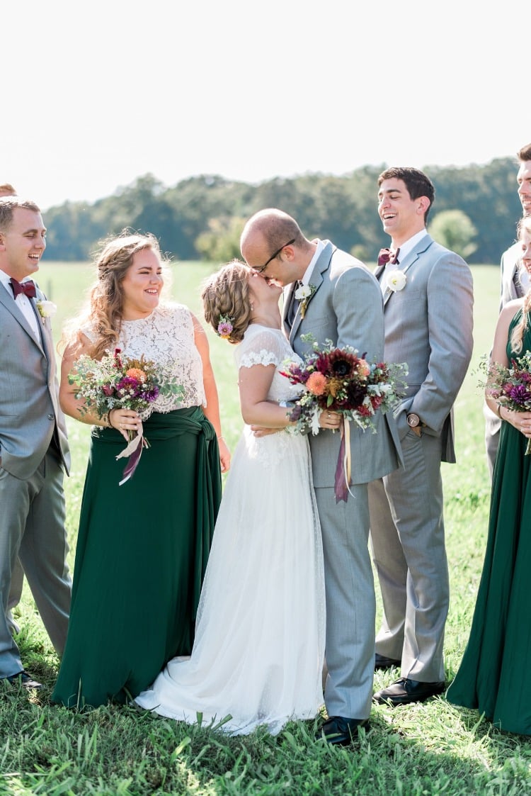 Falling In Love With Late Summer Wedding