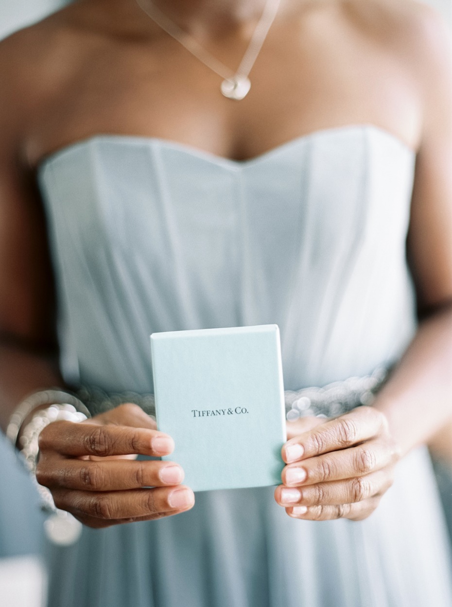 Tiffany & Co gift for bridesmaids