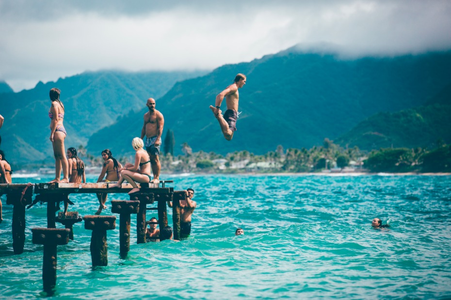 50 things to do besides going out to drink  Jump in the water!
