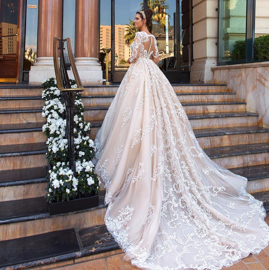 The Chantale ball gown by Crystal Desing