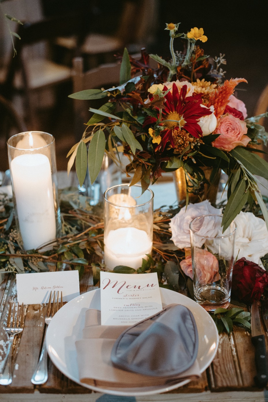 Rustic placesetting