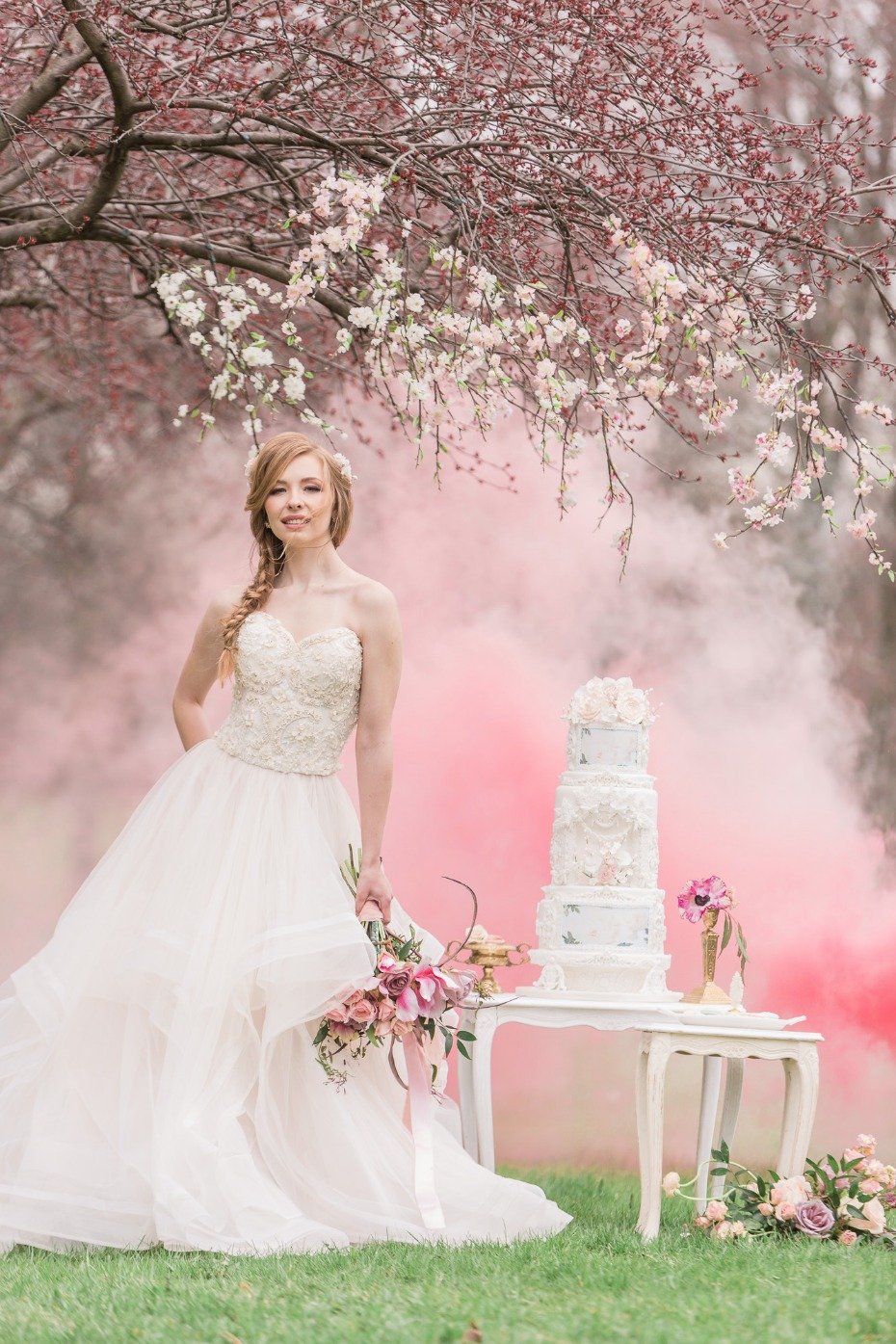 Pink bridal inspiration
