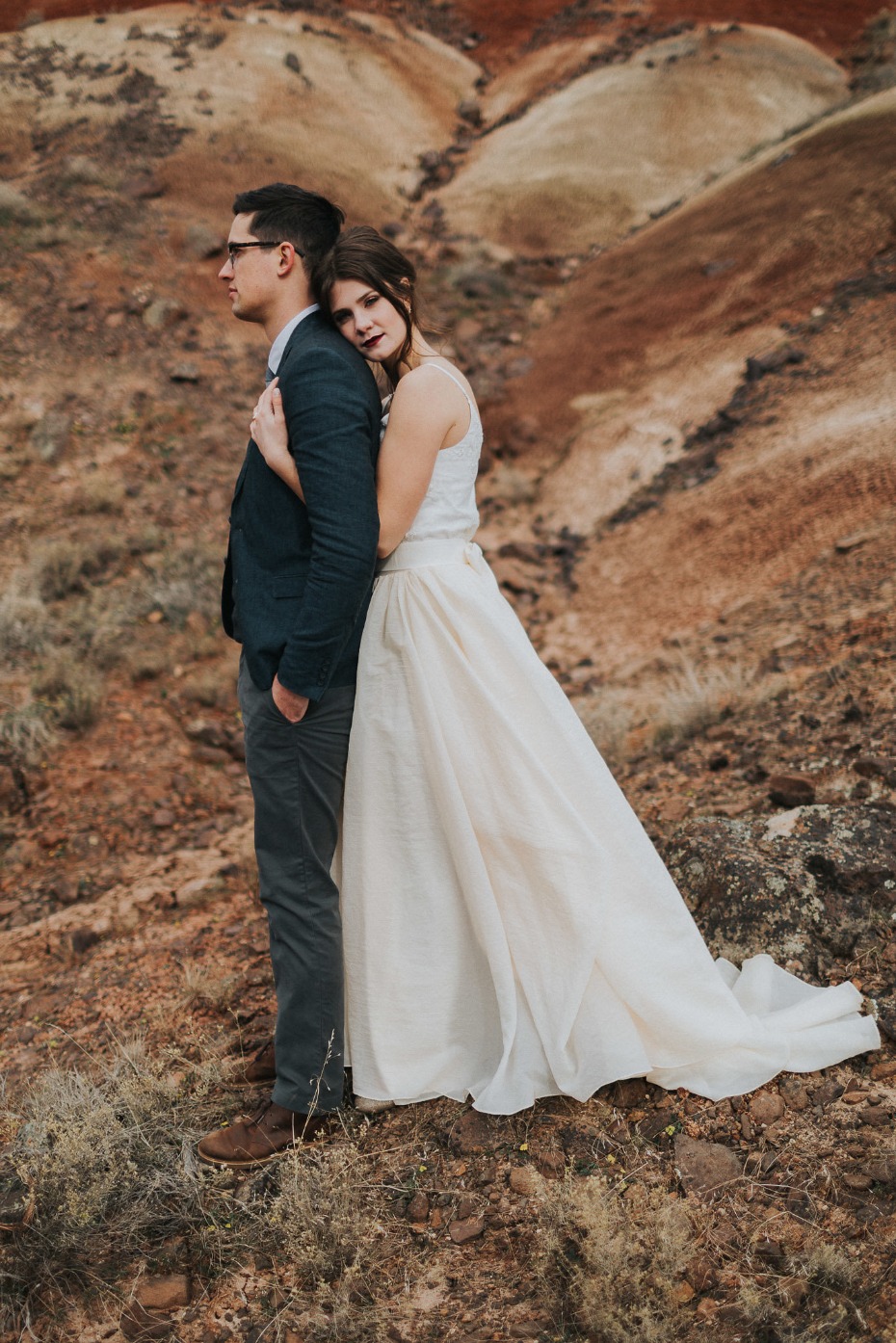 Painted Hills wedding vow renewal