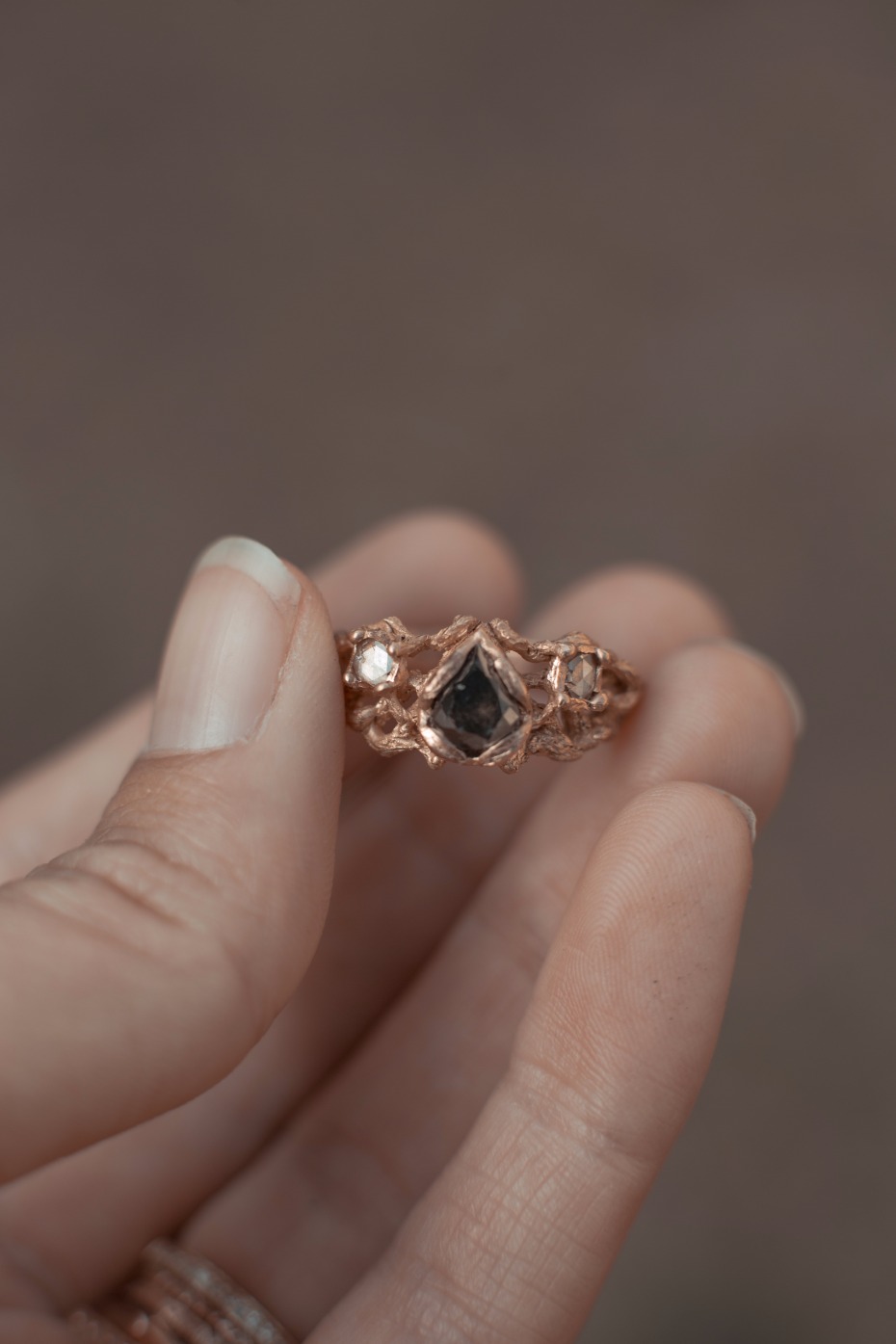 unique and magical engagement ring from Rhodes Wedding Co.