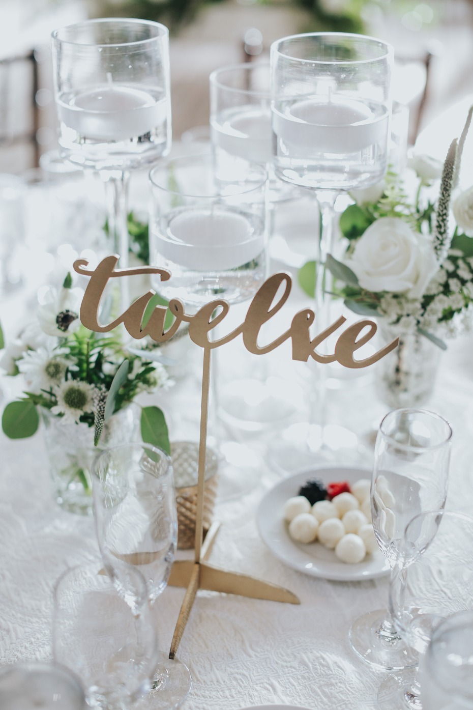 floating table numbers