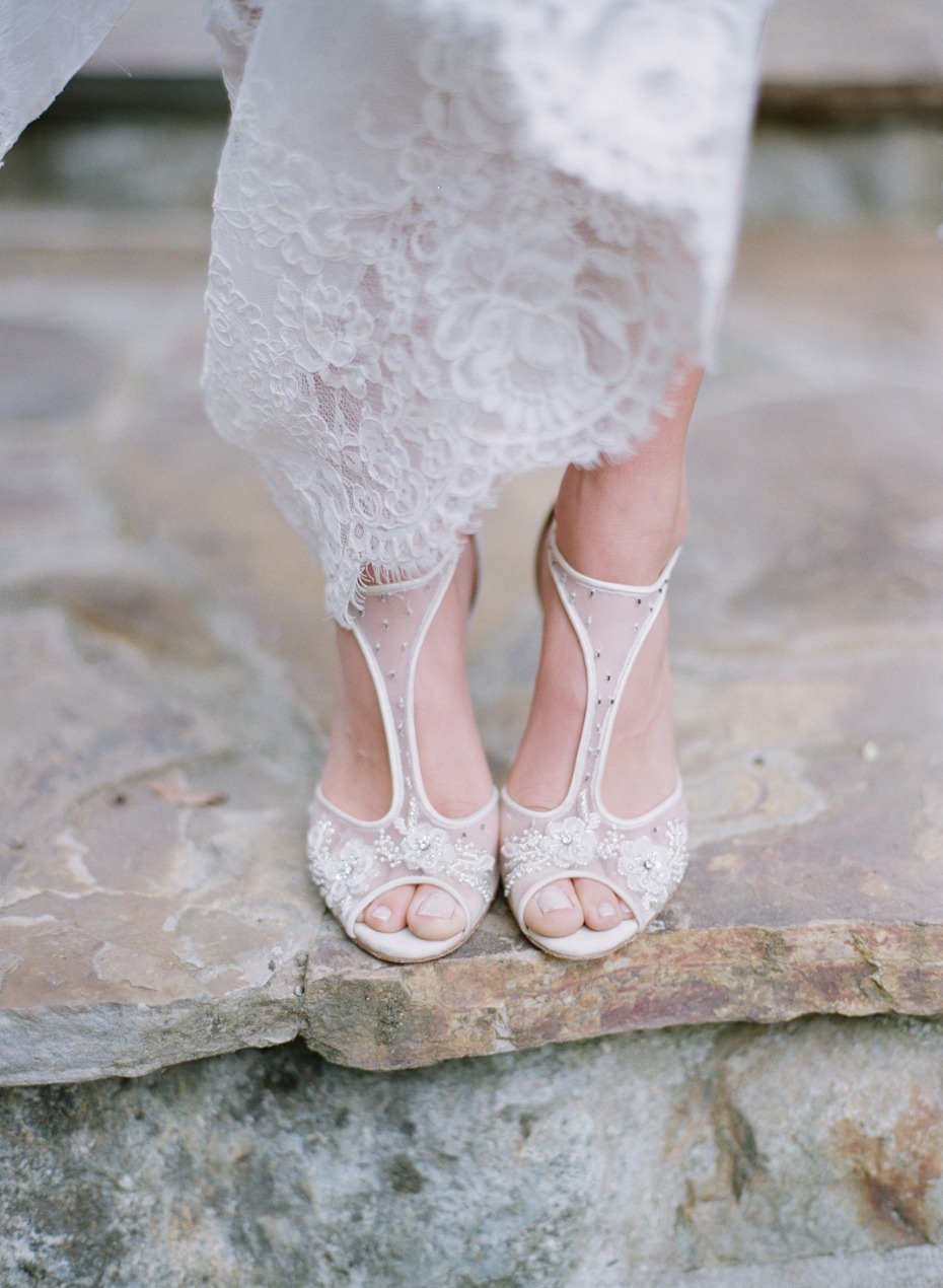 Gorgeous heels for the bride