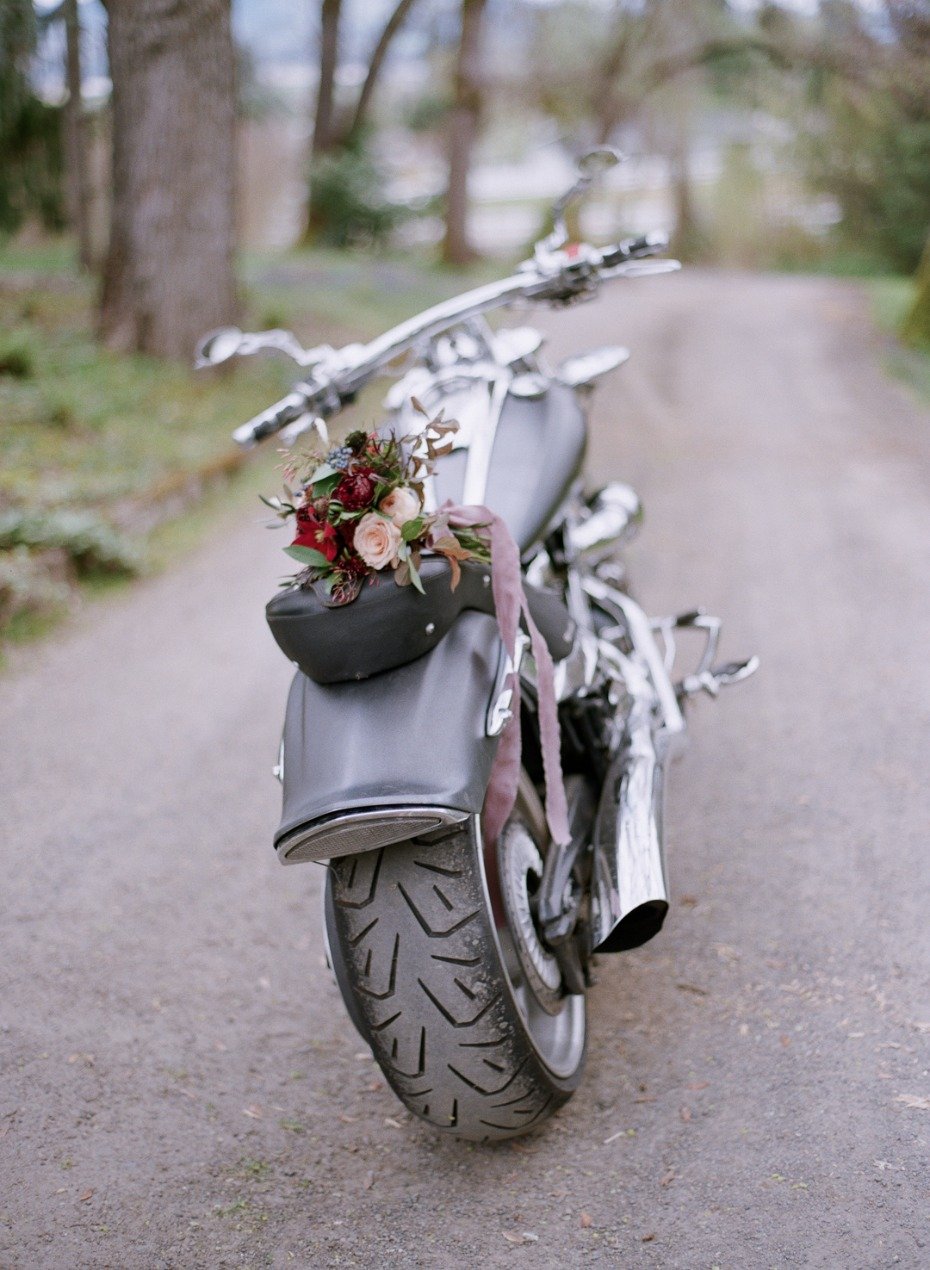 Motorcycle ride for two