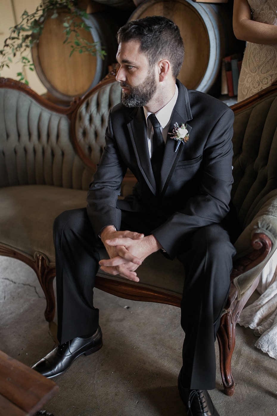 formal groom attire for your winery wedding