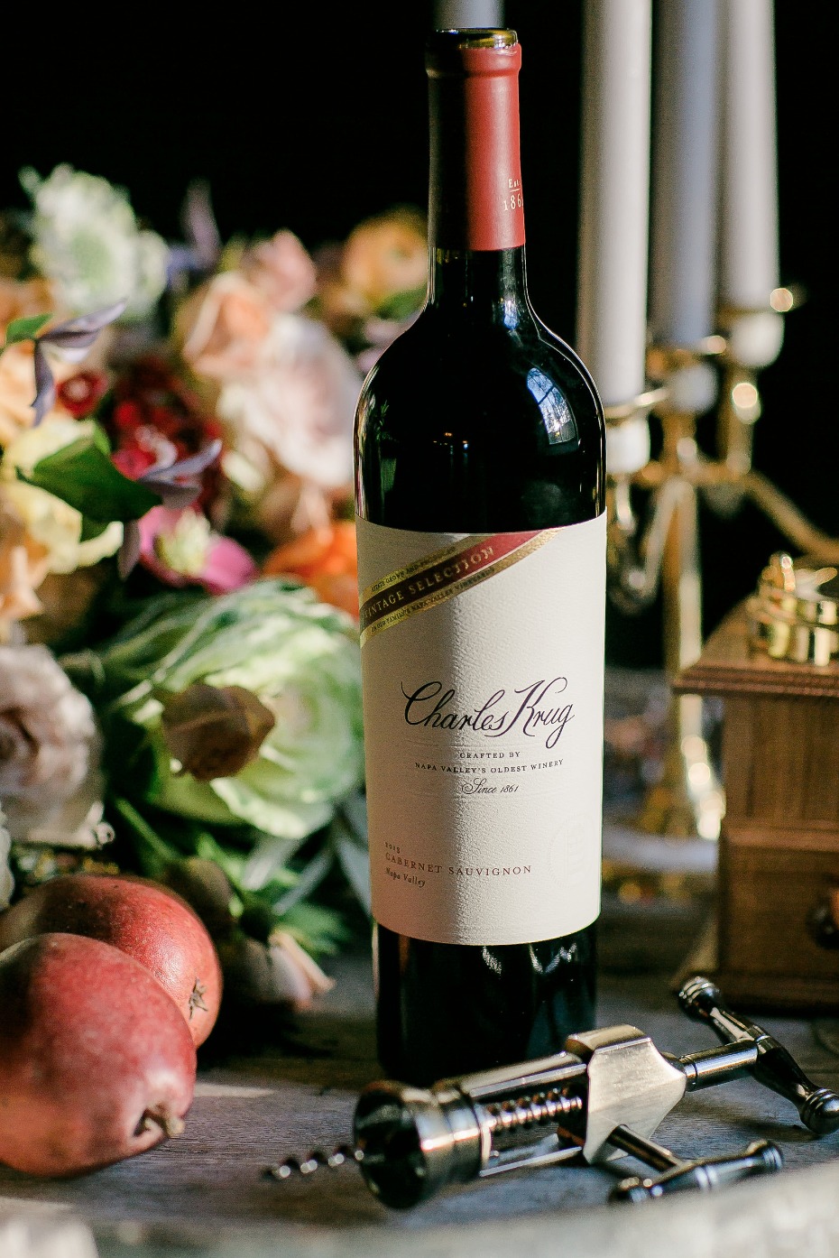 Charles Krug wedding wine