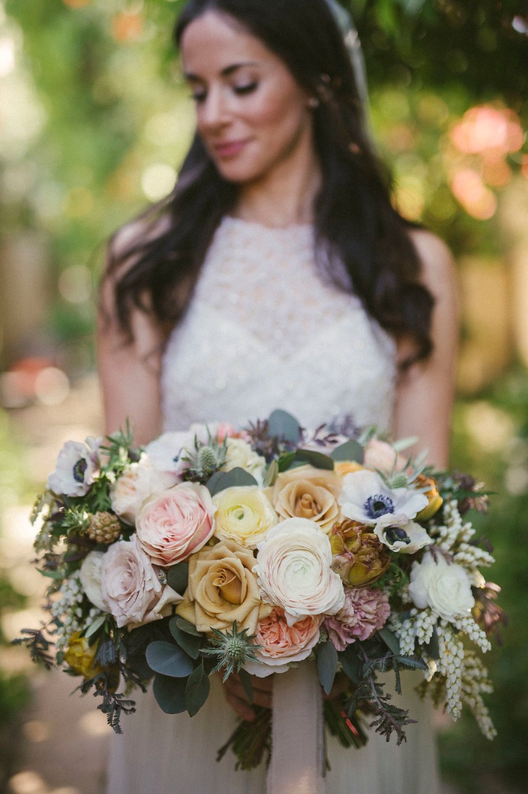 A Garden Party Wedding In Palm Springs with a Tropical Twist