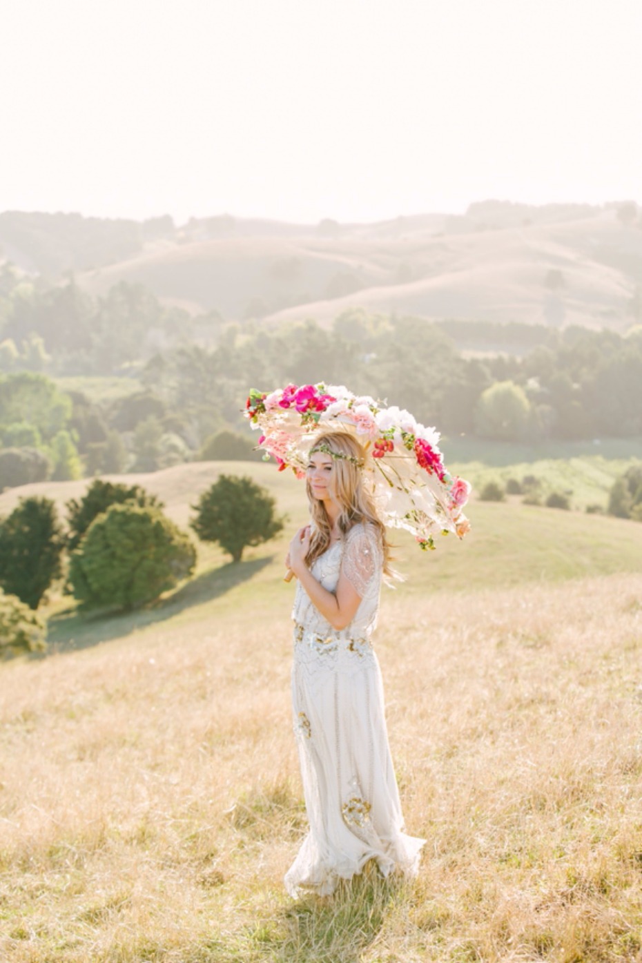 7 ways to use parasols in your wedding