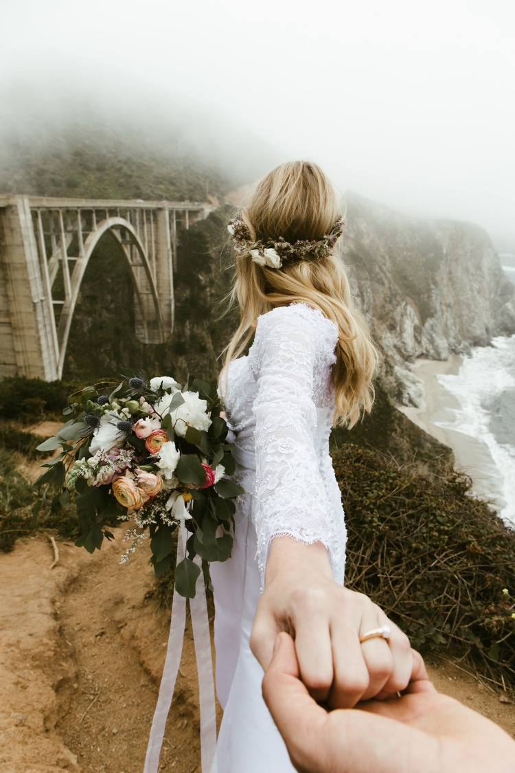 Catch a Dream at this Woodland Boho Wedding in Big Sur