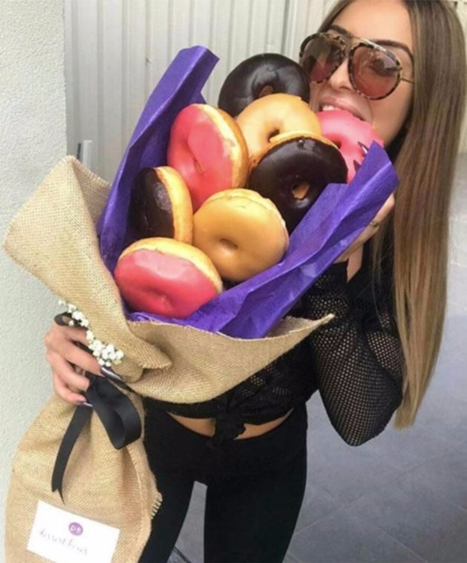 send a donut bouquet