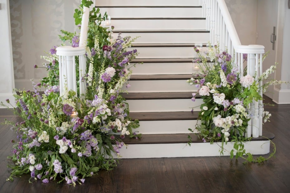flower staircase