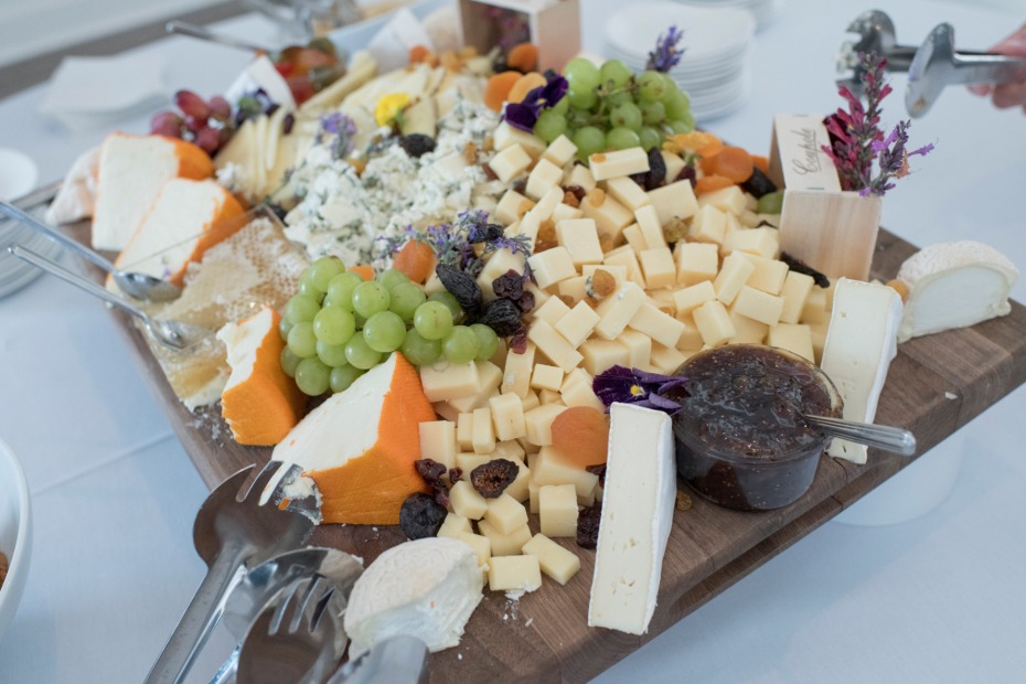 cheese board for cocktail hour