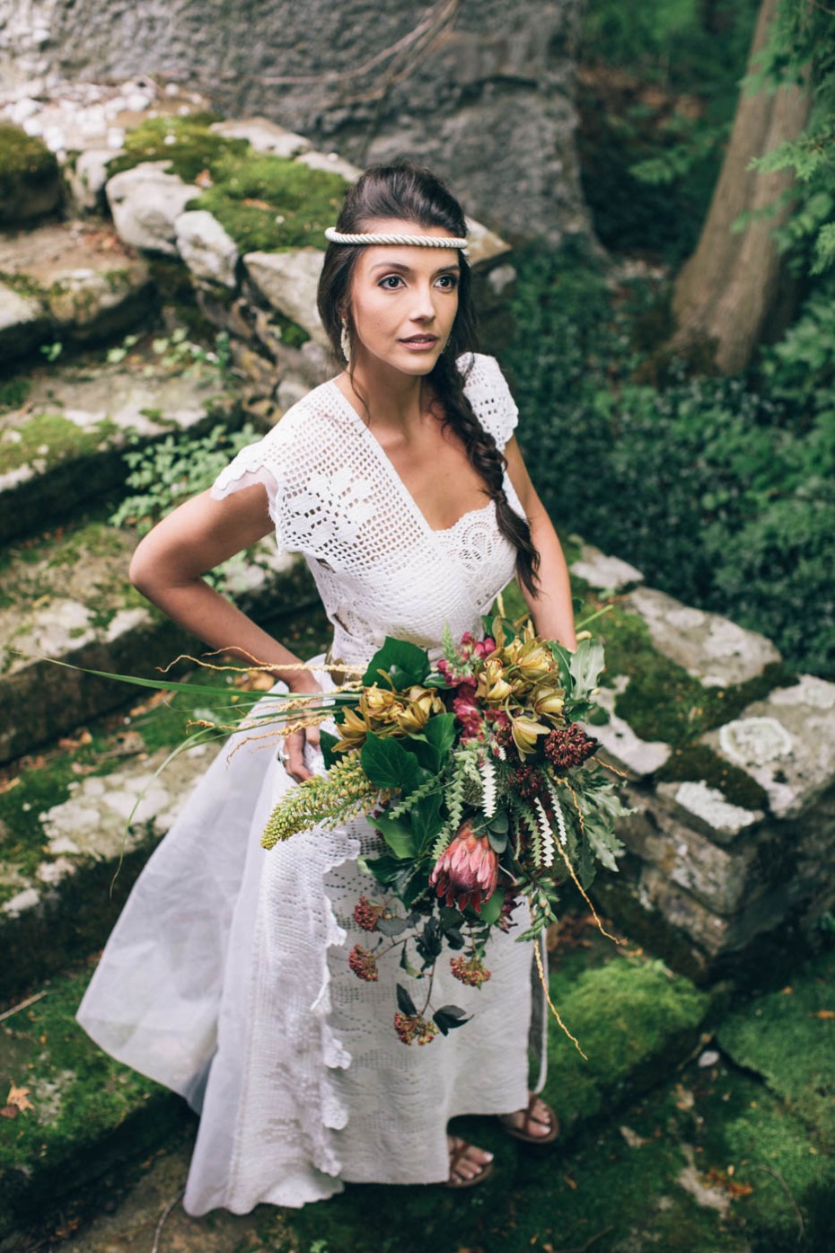 Greek goddess wedding inspiration