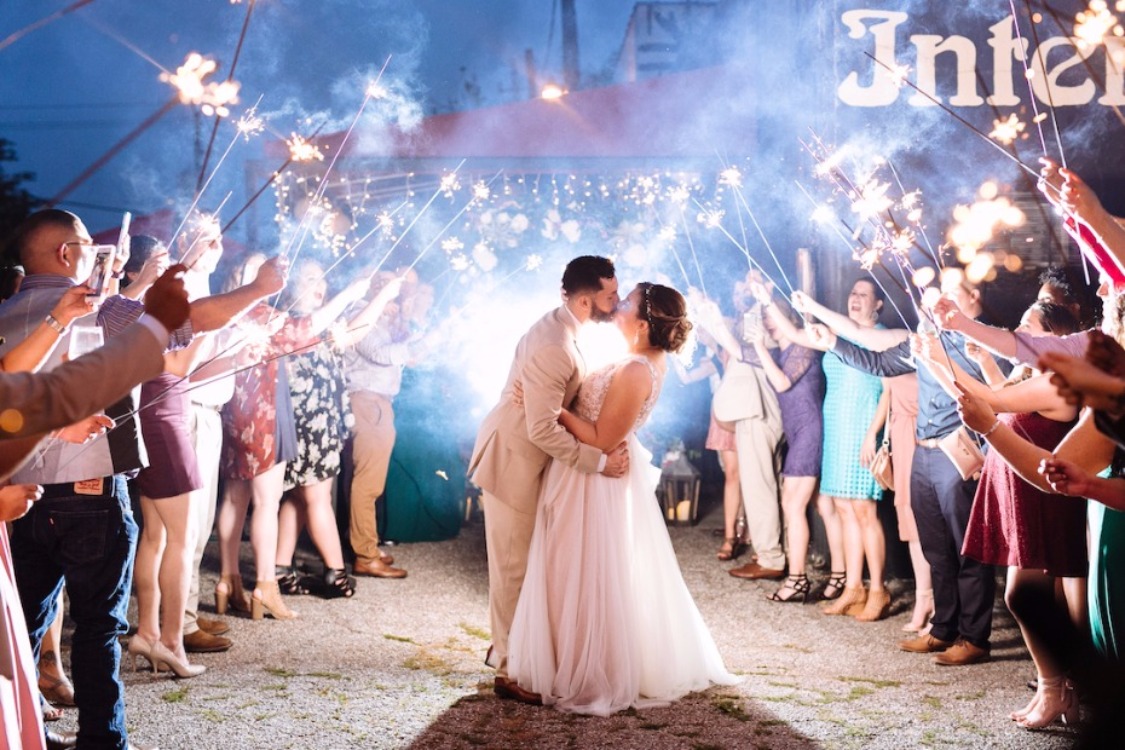 It's a Good Day for this Romantic Park Wedding Under an Old Oak Tree