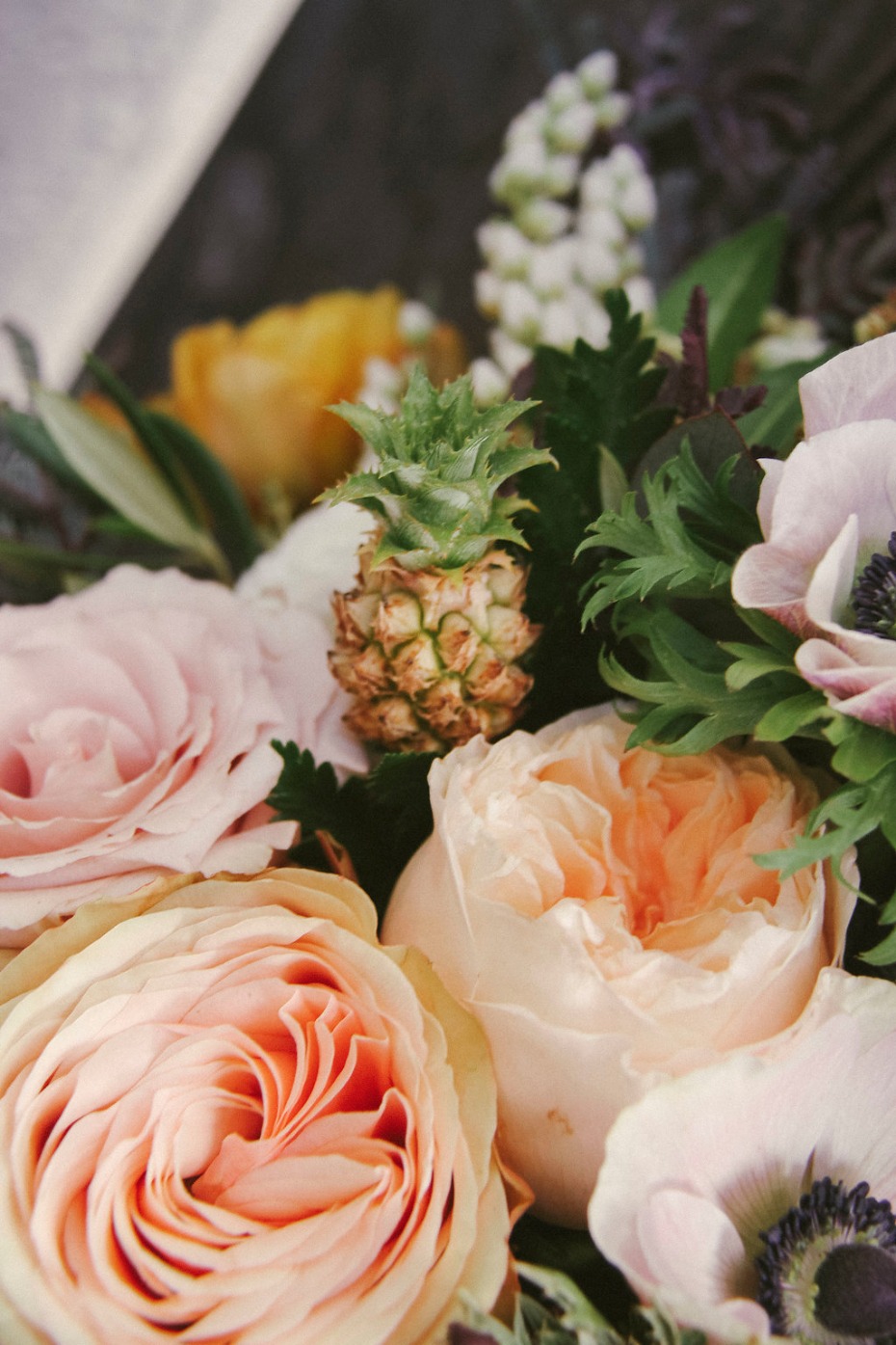 The tiniest pineapple for your bouquet!